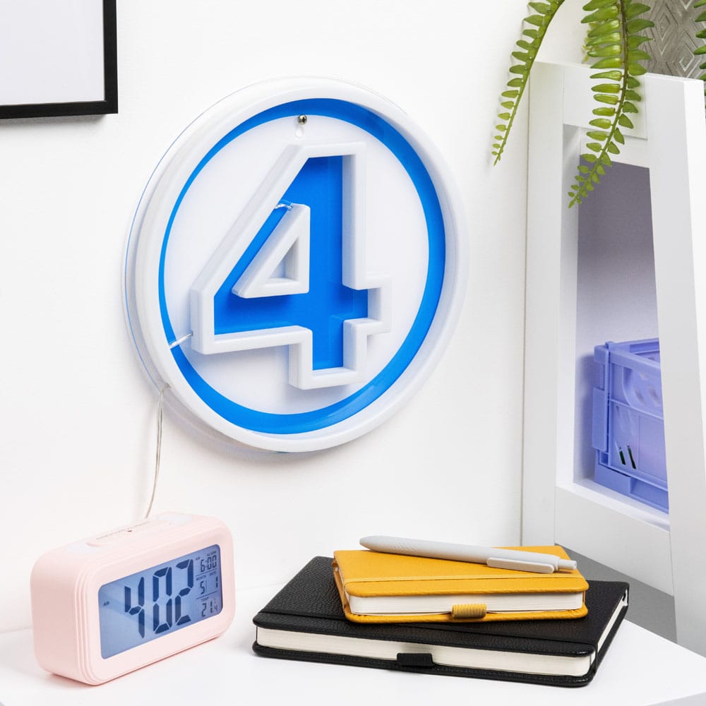 Fantastic Four Lampe murale LED Logo Neon
