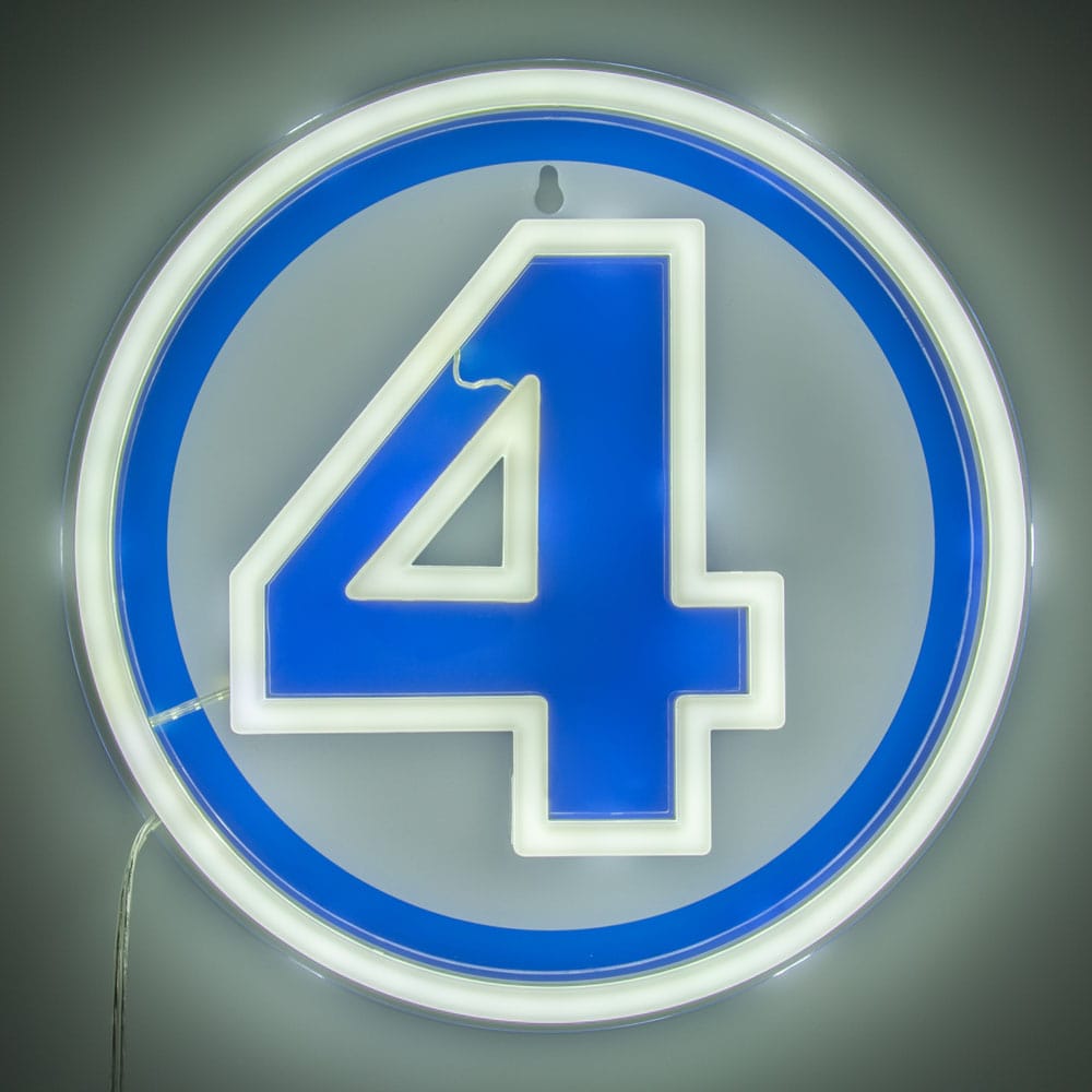 Fantastic Four Lampe murale LED Logo Neon