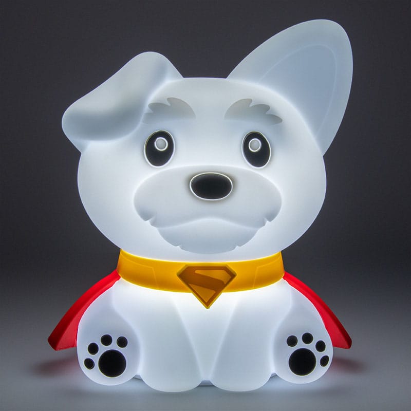 DC Comics lampe Squishy Glo Superman Krypto 17 cm