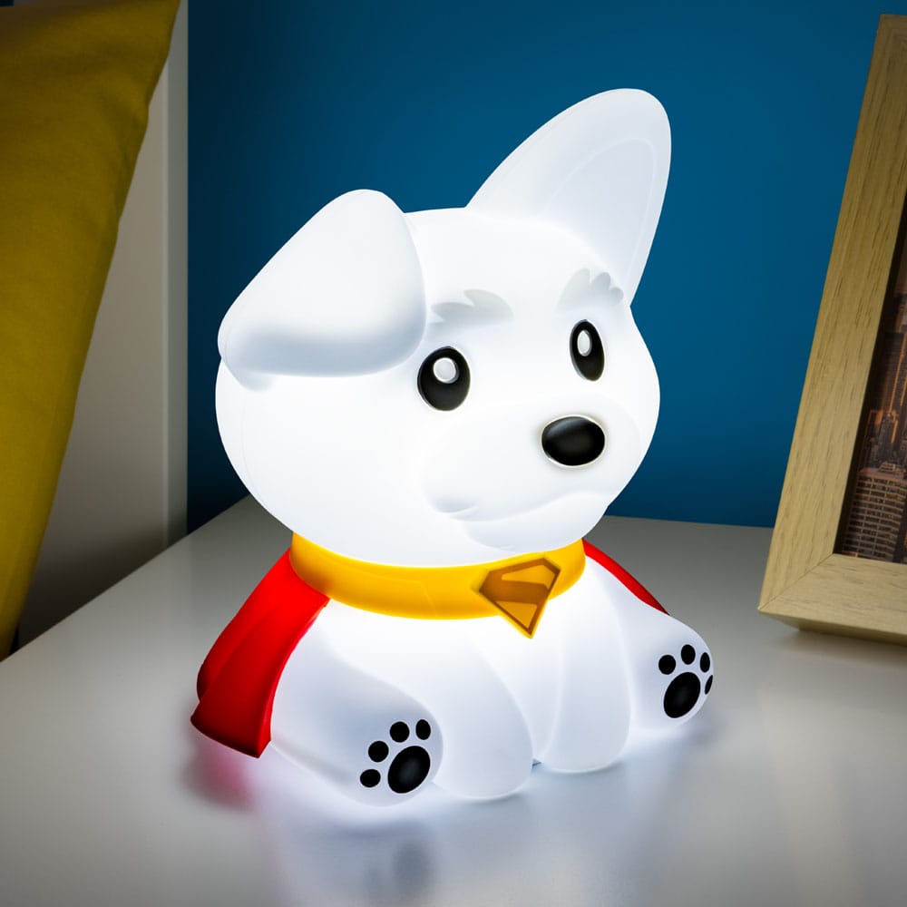 DC Comics lampe Squishy Glo Superman Krypto 17 cm