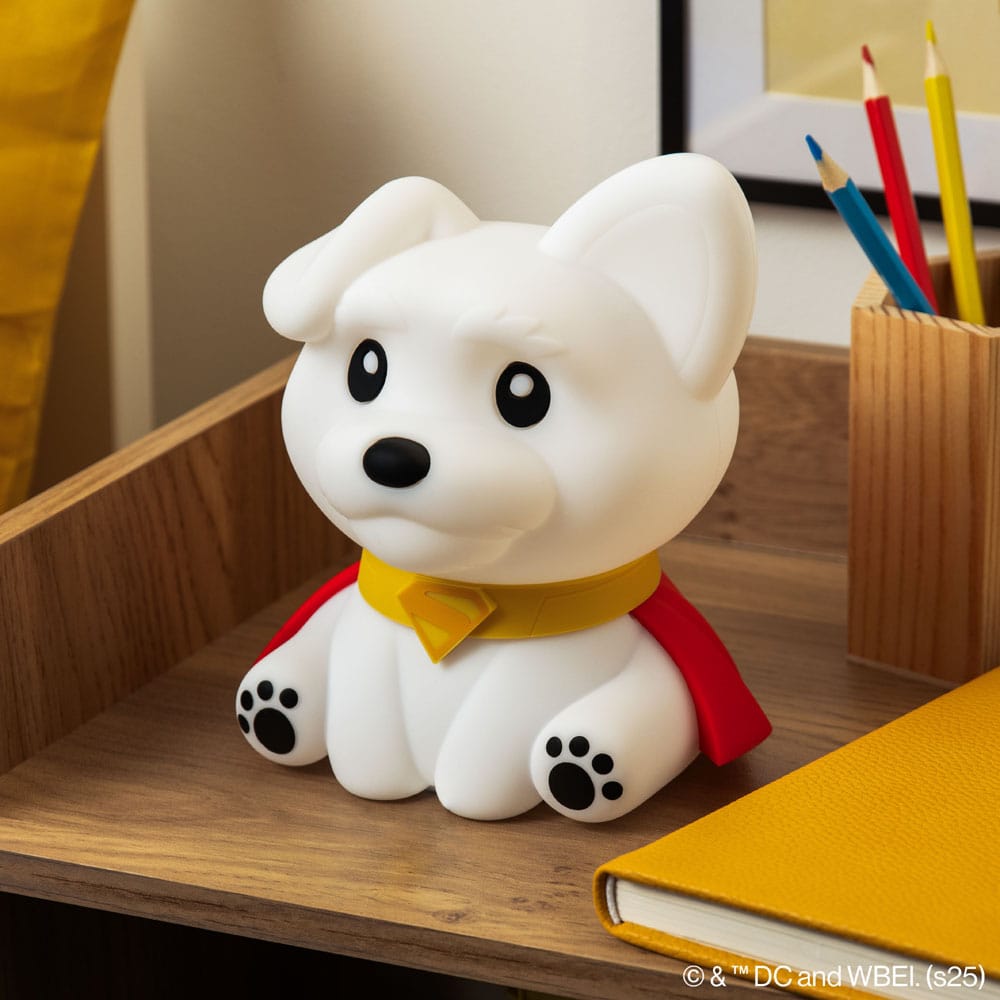 DC Comics lampe Squishy Glo Superman Krypto 17 cm