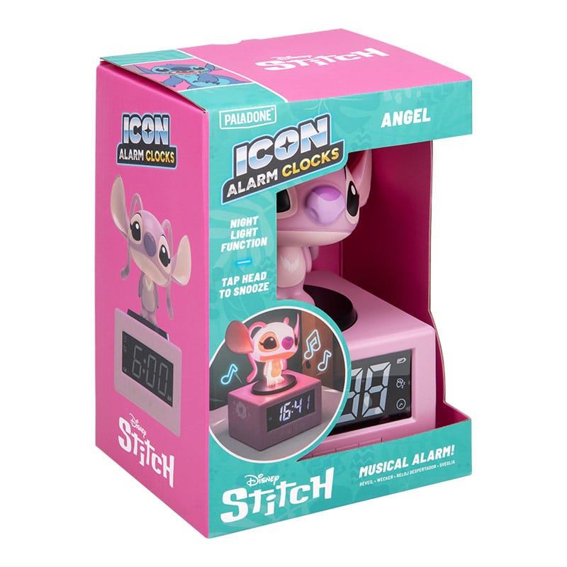 Lilo & Stitch réveil Icon Angel 12 cm