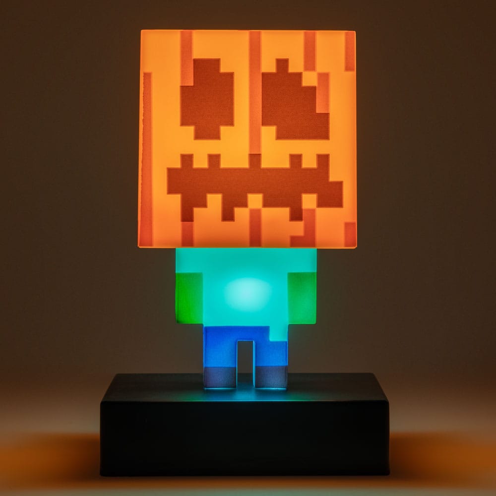 Minecraft lampe Icons Zombie Jack O Lantern 10 cm