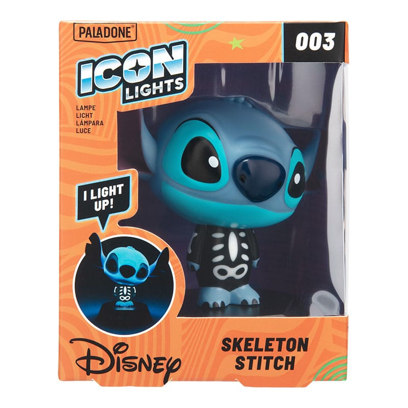 Lilo & Stitch Icônes squelettes lumière Stitch 11 cm