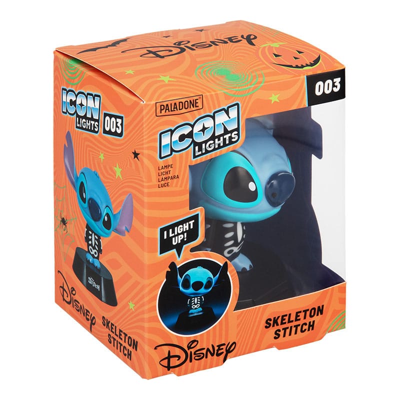 Lilo & Stitch Icônes squelettes lumière Stitch 11 cm