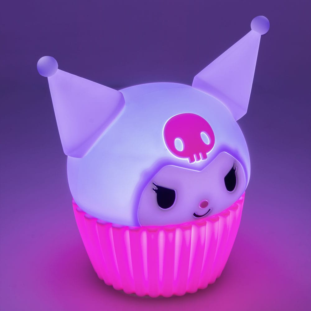 Sanrio lampe Squishy Glo Kuromi 15 cm