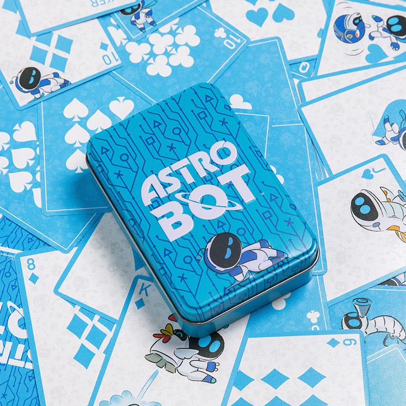 Astro Bot jeu de cartes à jouer Metal