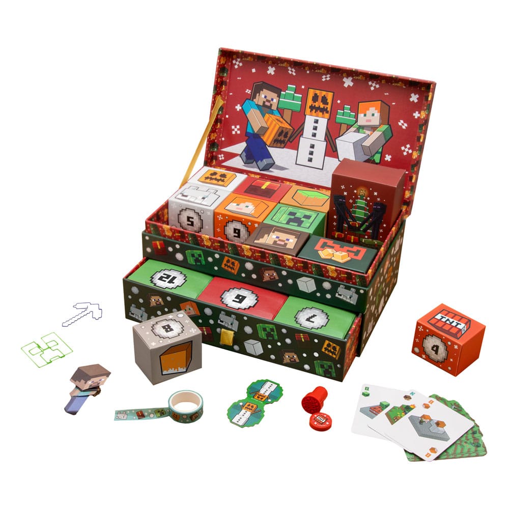 Minecraft Calendrier de l'Avent Keepsake Box