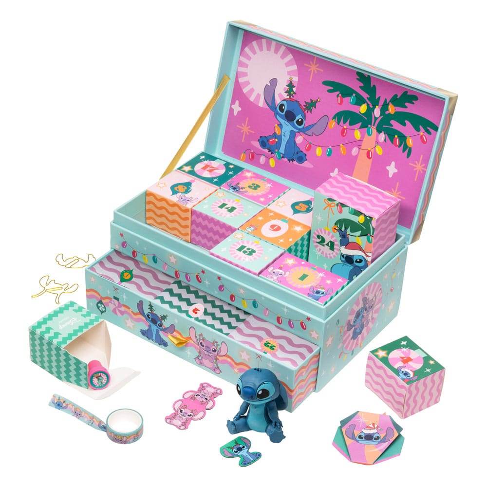 Lilo & Stitch Calendrier de l'Avent Keepsake Box Stitch & Angel