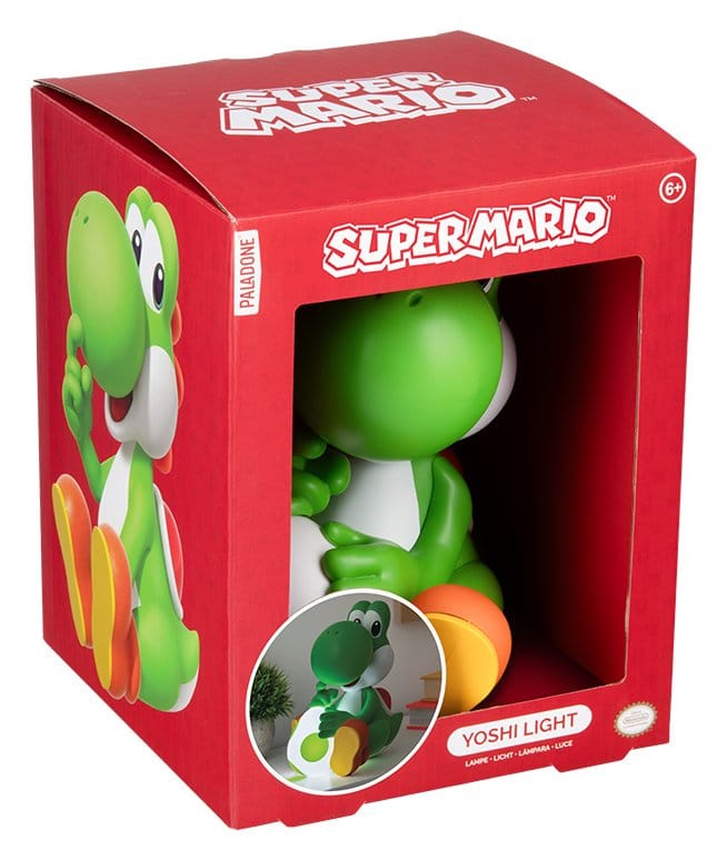 Super Mario lampe GloBuddies Yoshi 18 cm