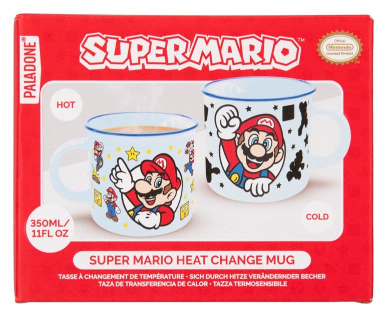 Super Mario mug effet thermique Mario