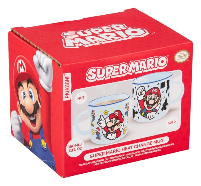 Super Mario mug effet thermique Mario