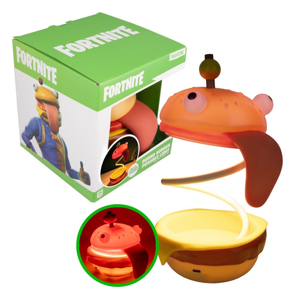 Fortnite lampe Durrr Burger Posable 30 cm