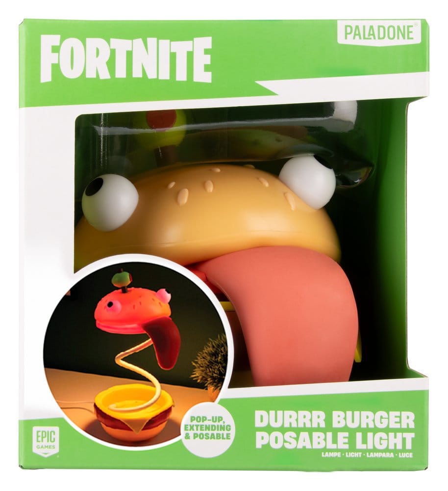 Fortnite lampe Durrr Burger Posable 30 cm