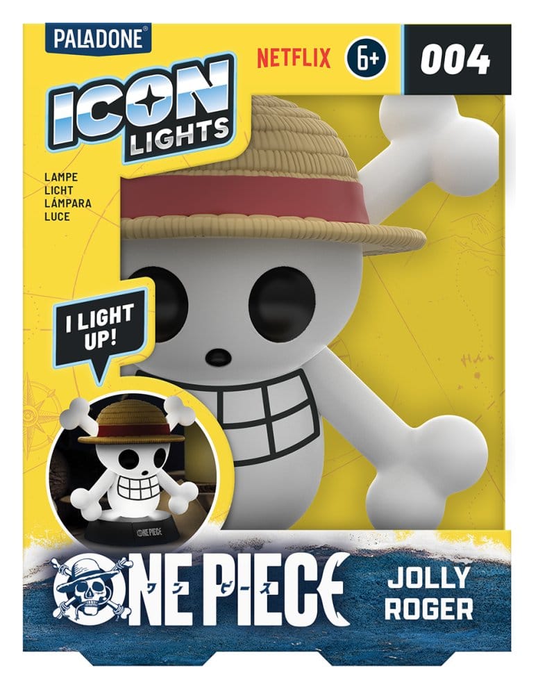 One Piece lampe Icon Jolly Roger