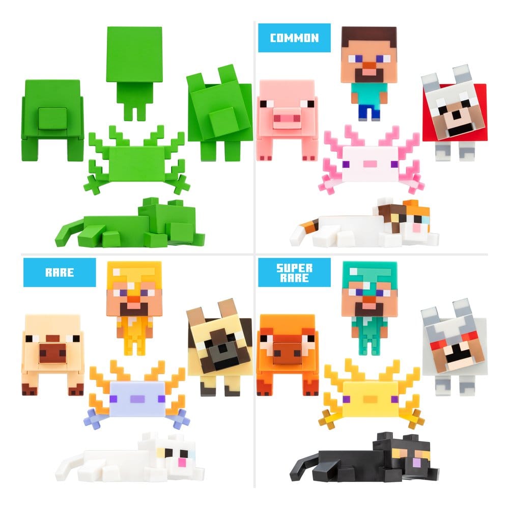 Minecraft blind box assortiment Reveals porte-clés (24)