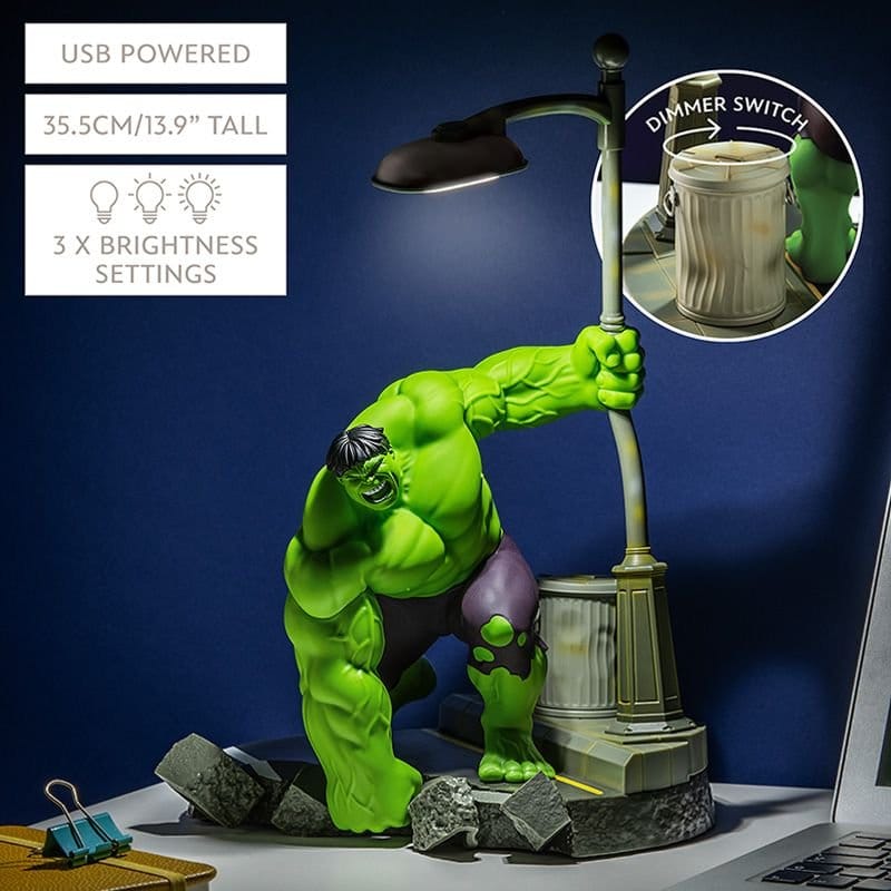 Marvel lampe diorama Hulk