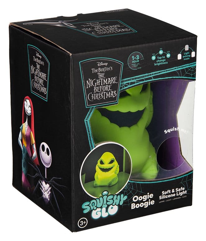 L´etrange Noël de Mr. Jack SquishyGlo lampe Oogie Boogie Rechargeable 16 cm