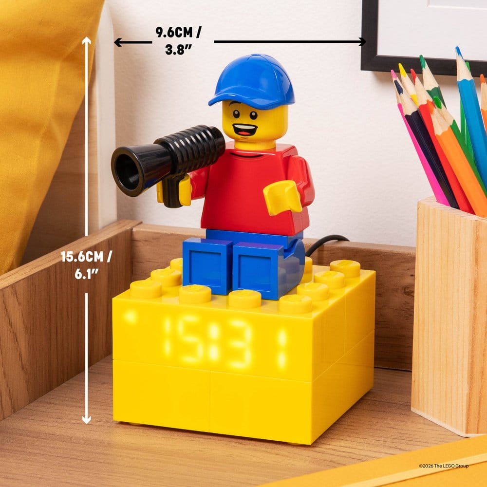 Lego réveil Icon 16 cm