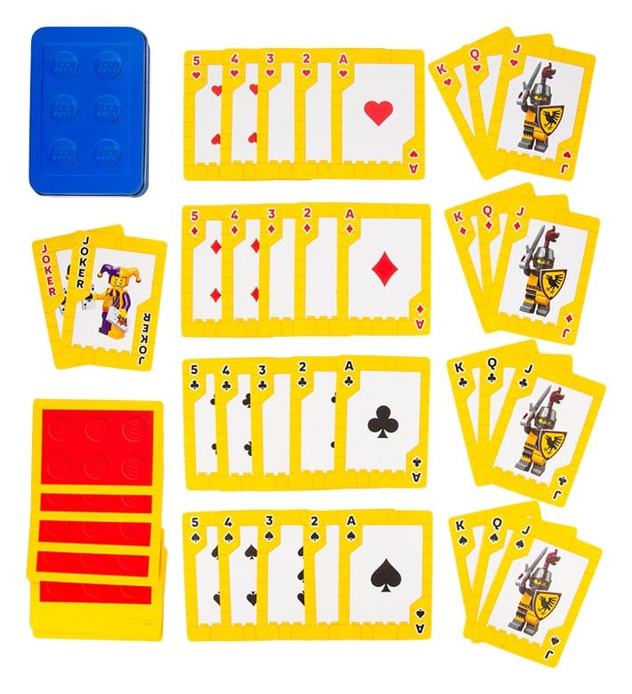 Lego jeu de cartes en boîte
