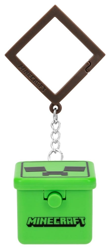 Minecraft blind box assortiment Popz Backpack Buddies Keyrings (24)