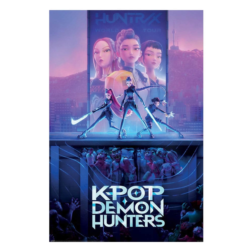 KPop Demon Hunters posters Movie Key Art 61 x 91 cm (4)