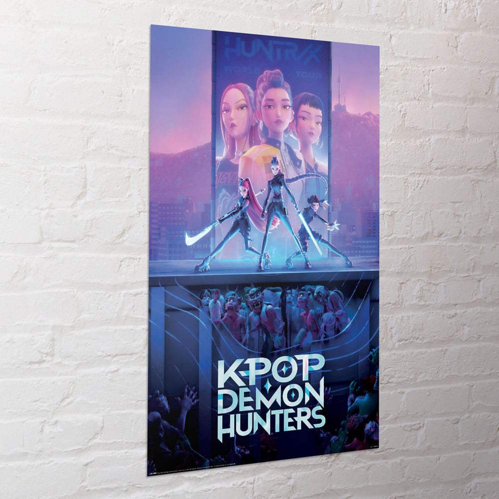 KPop Demon Hunters posters Movie Key Art 61 x 91 cm (4)