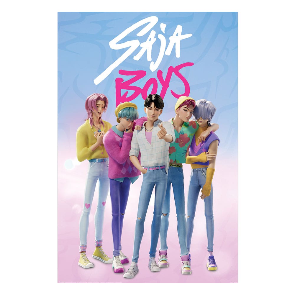 KPop Demon Hunters posters Saja Boys 61 x 91 cm (4)