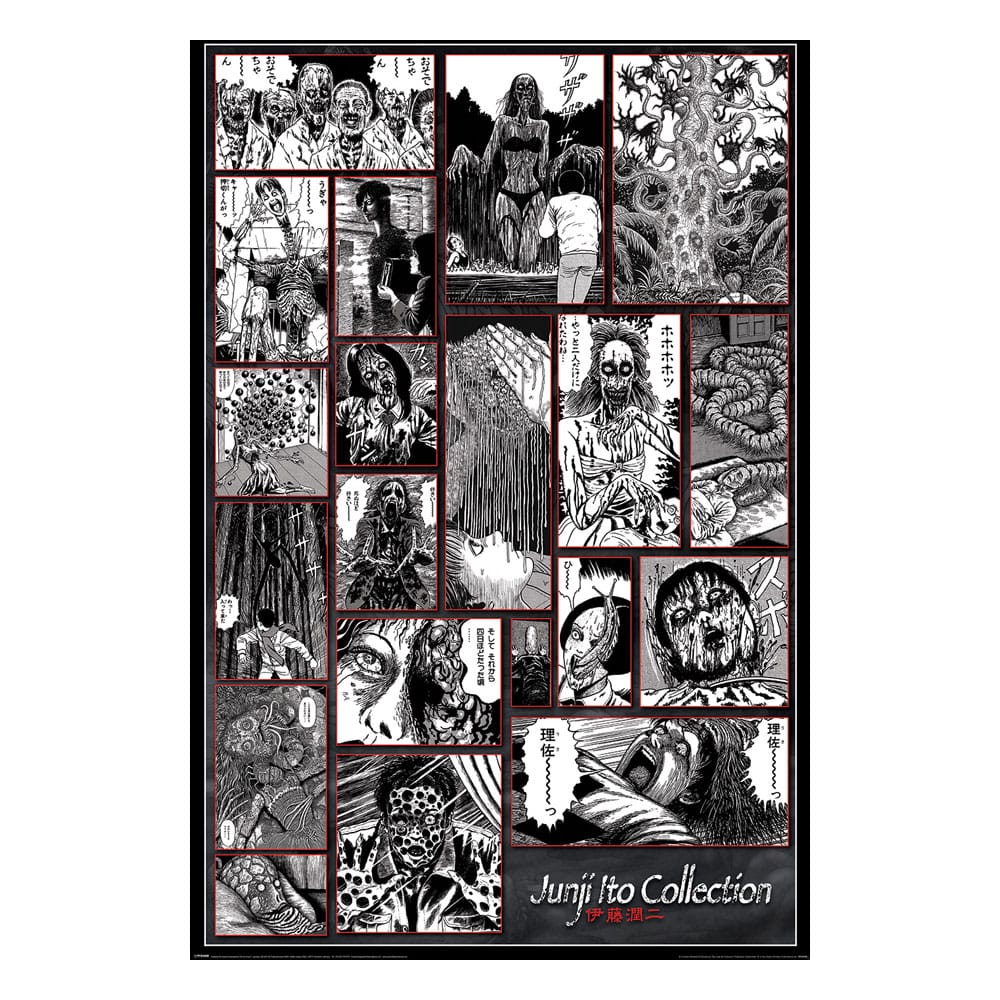 Junji Ito posters Collection of the Macabre 61 x 91 cm (4)
