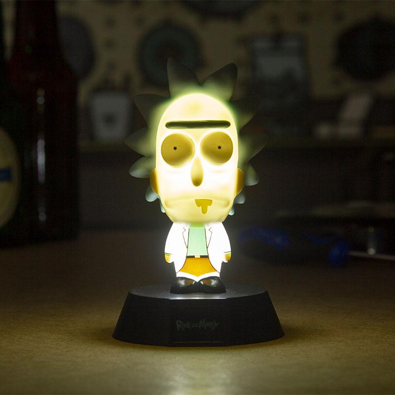 Rick & Morty veilleuse 3D Icon Rick 10 cm