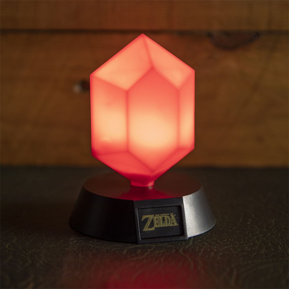 The Legend of Zelda veilleuse 3D Icon Red Rupee 10 cm