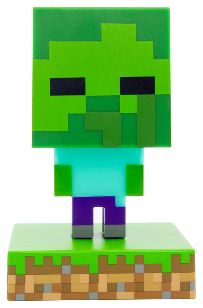 Minecraft veilleuse 3D Icon Zombie