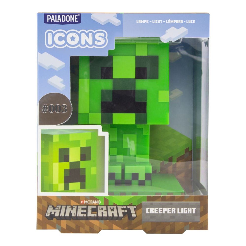Minecraft lampe Icons Creeper 11 cm