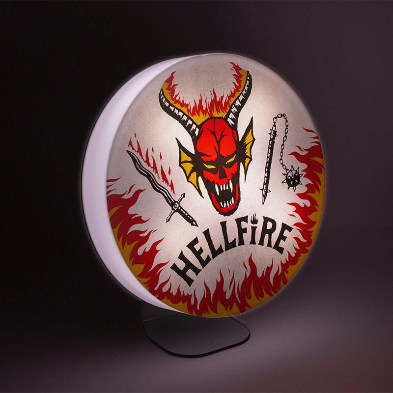 Stranger Things - Lampe Logo Club Hellfire