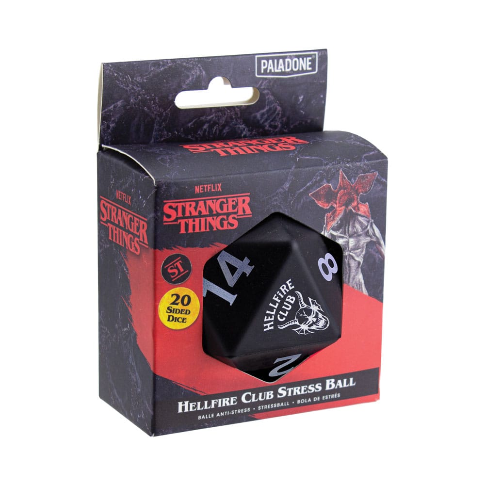 Stranger Things 5 balle anti-stress Hellfire Club Dice