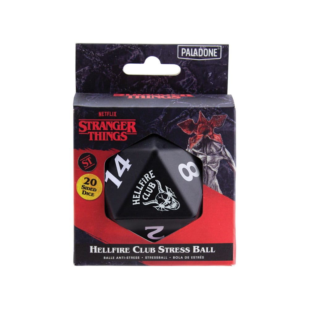 Stranger Things 5 balle anti-stress Hellfire Club Dice