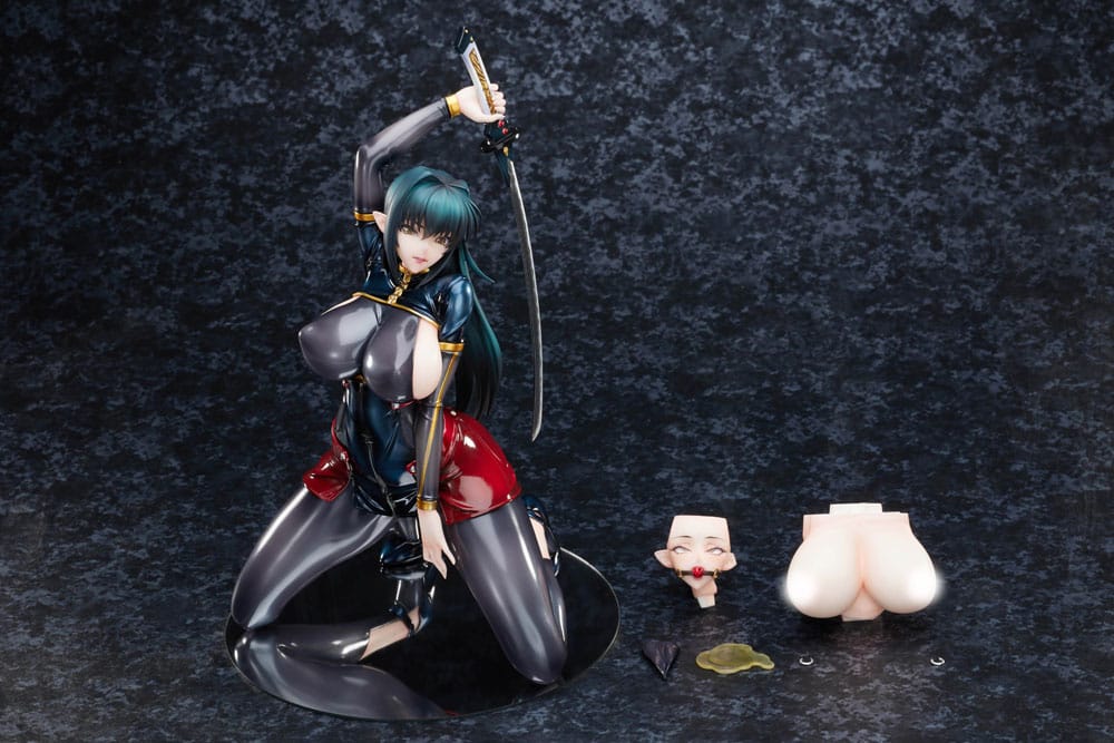 Taimanin RPGX statuette 1/6 Steel Witch Annerose Vajra 18 cm