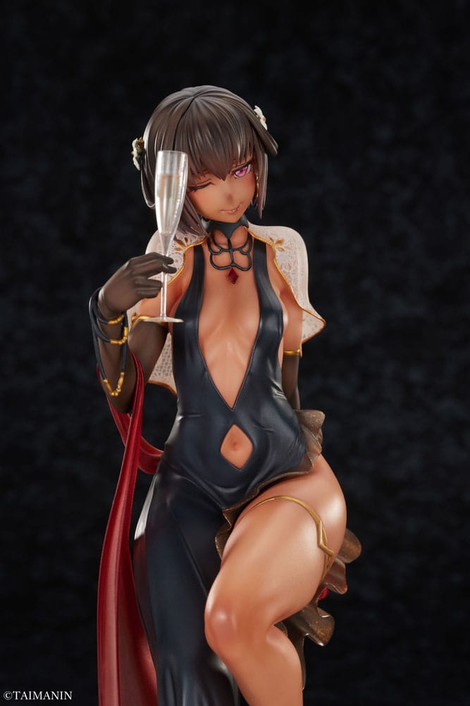 Taimanin RPGX statuette 1/6 Adult Yukikaze Night Party Dress Ver. 26 cm