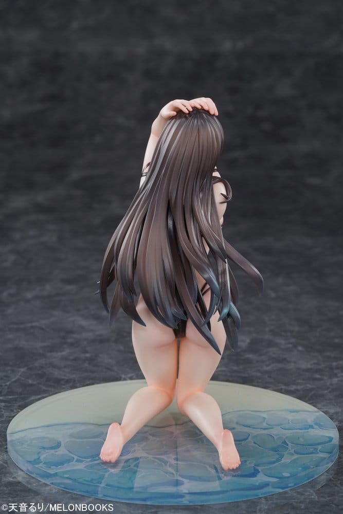 Original Character figurine PVC 1/6 Ruri Amane Illustration - Swimsuit Sugata no Mimi-san 17 cm