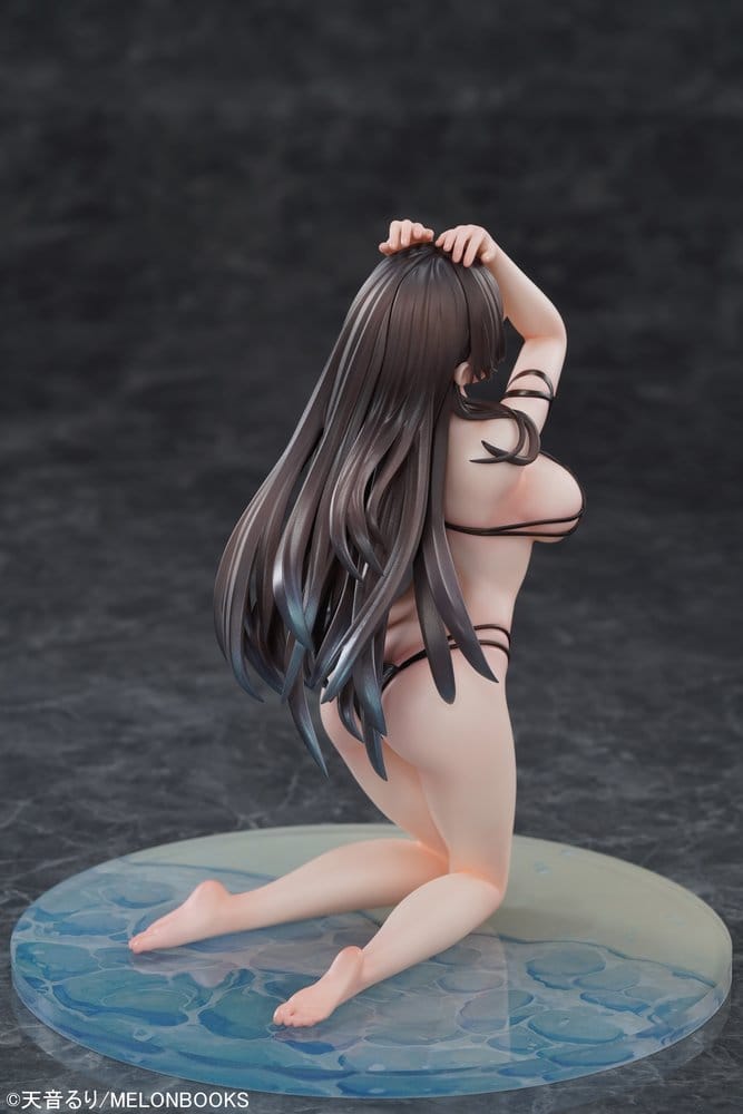 Original Character figurine PVC 1/6 Ruri Amane Illustration - Swimsuit Sugata no Mimi-san 17 cm