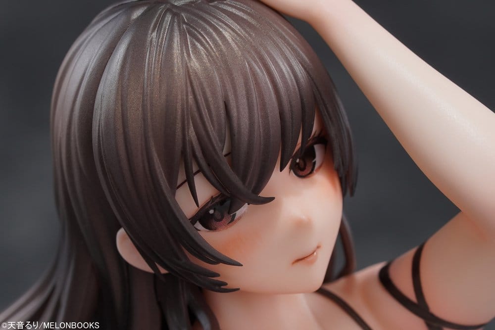 Original Character figurine PVC 1/6 Ruri Amane Illustration - Swimsuit Sugata no Mimi-san 17 cm
