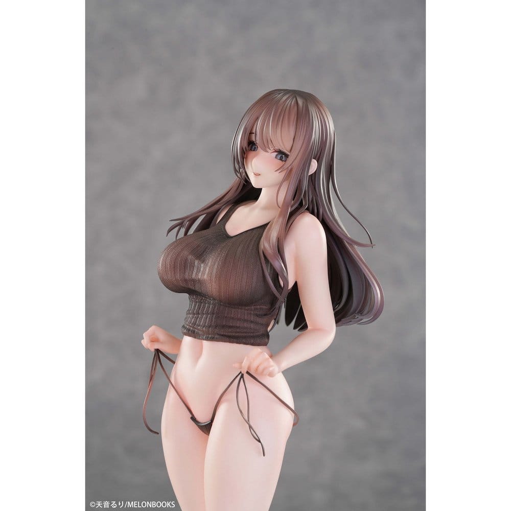 Original Character figurine PVC Tsukino Oneesan Illustrated by Ruri Amane 28 cm