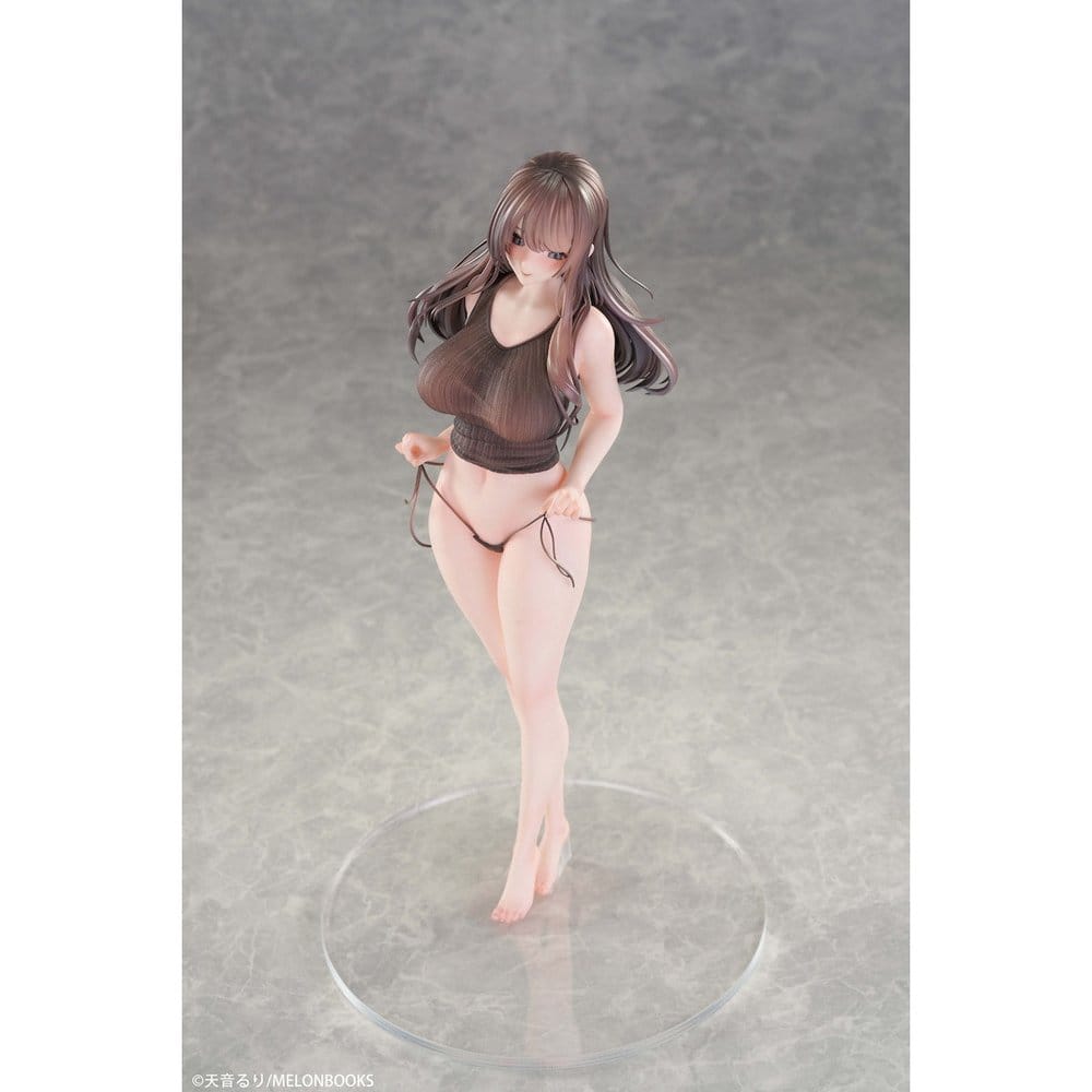 Original Character figurine PVC Tsukino Oneesan Illustrated by Ruri Amane 28 cm