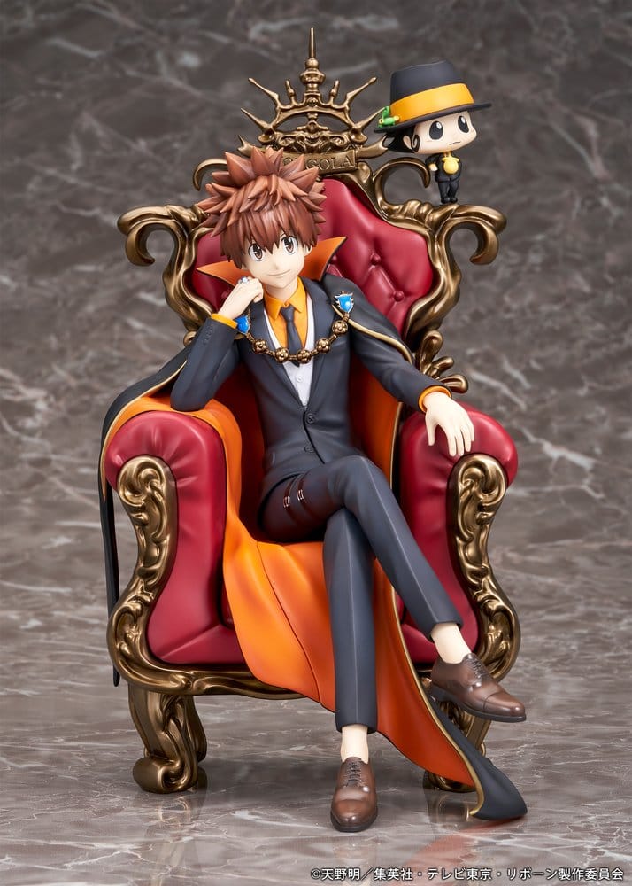 Katekyo Hitman Reborn figurine PVC Tsunayoshi Sawada & Reborn 21 cm