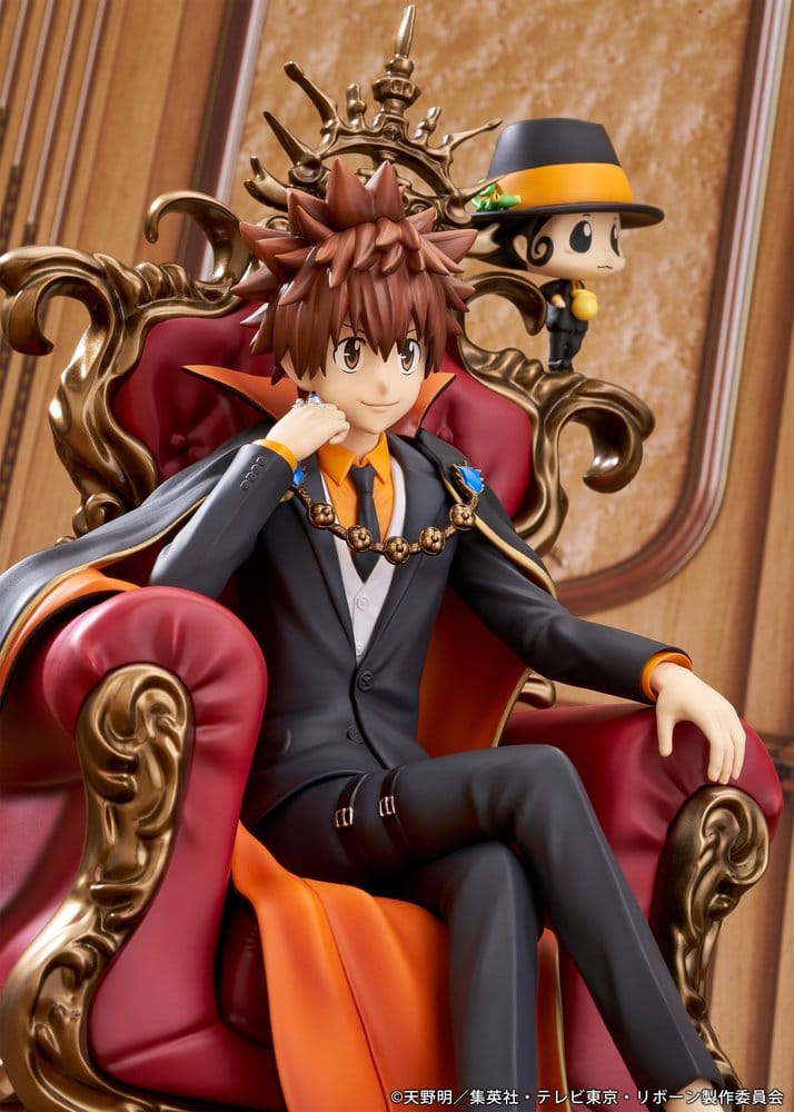 Katekyo Hitman Reborn figurine PVC Tsunayoshi Sawada & Reborn 21 cm
