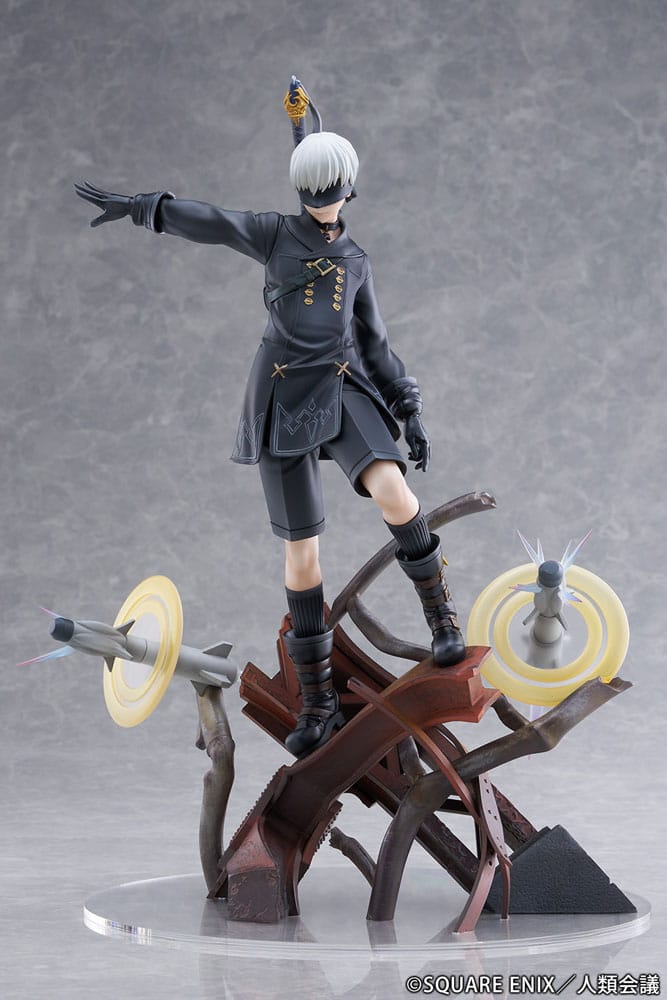NieR:Automata Ver1.1a statuette PVC 1/7 YoRHa No. 9 Type S Covering Fire 31 cm