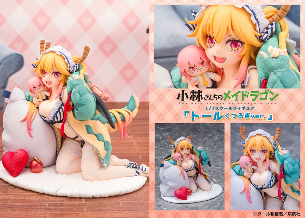 Miss Kobayashi´s Dragon Maid statuette PVC 1/7 Tohru Dragon hoodie Ver. 15 cm