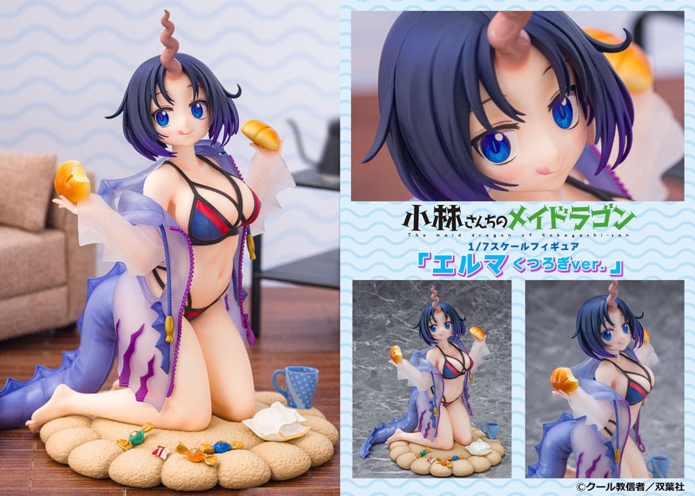 Miss Kobayashi´s Dragon Maid statuette PVC 1/7 Elma Dragon hoodie Ver. 20 cm
