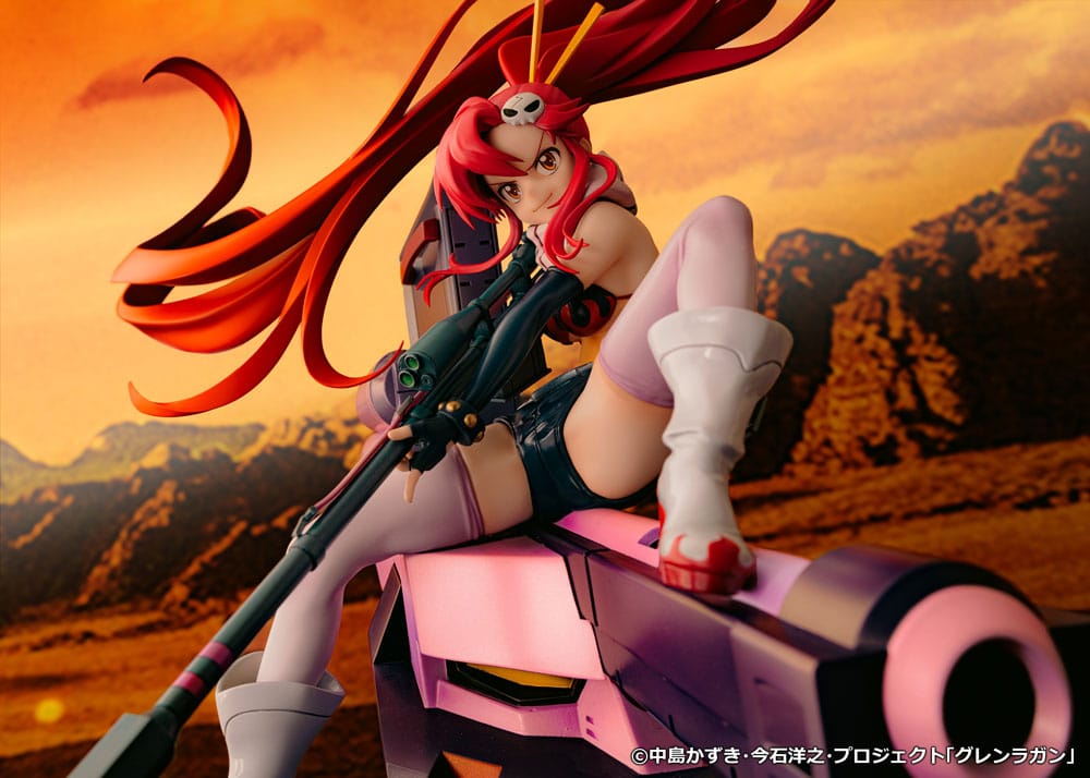 Tengen Toppa Gurren Lagann statuette PVC Yoko & Yoko M Ttank 25 cm