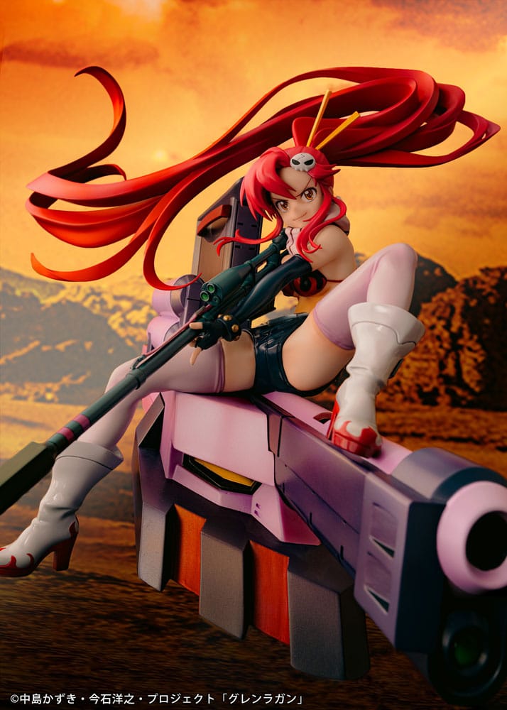 Tengen Toppa Gurren Lagann statuette PVC Yoko & Yoko M Ttank 25 cm